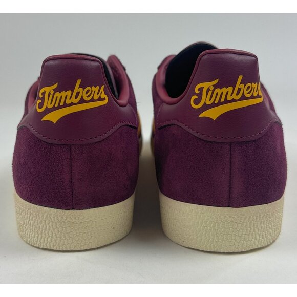adidas Gazelle Portland Timbers MLS Men 9 Maroon Shoes Archive Collection IH2629 - Picture 7 of 10